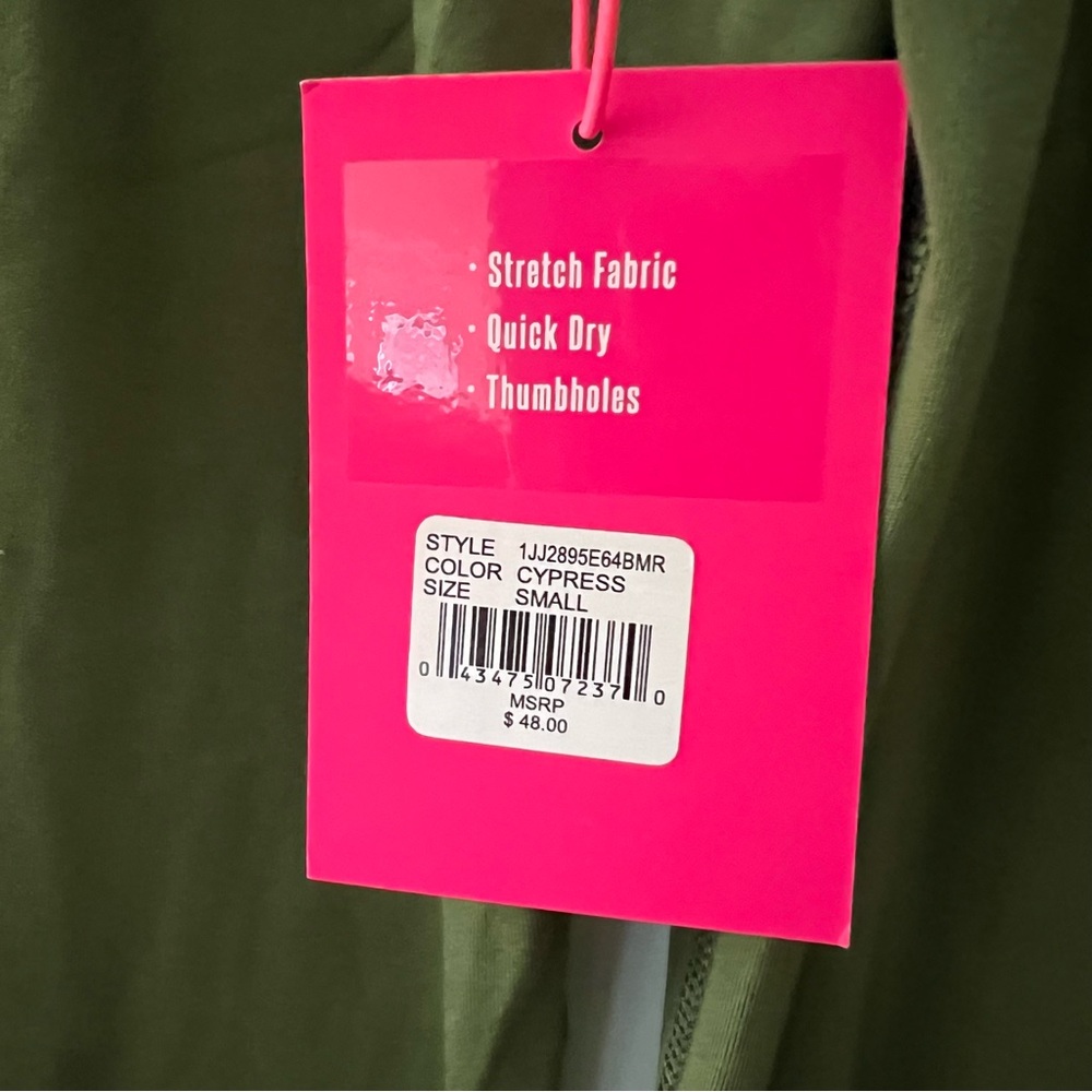 NWT Juicy Couture Women’s Logo Half Zip Run Top - Picture 7 of 7